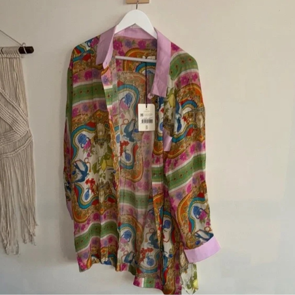 Spell Multicolor Women's Robe - Picture 3 of 7